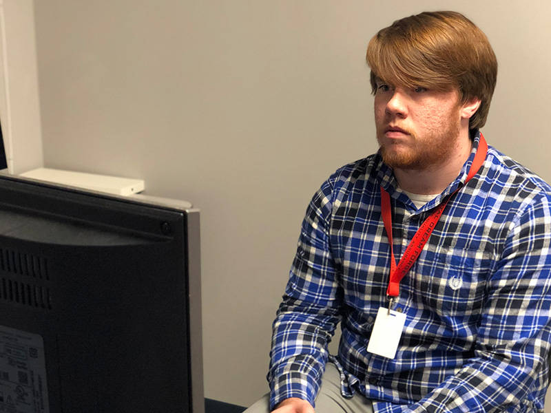 Tyler Greene interning at Digital Dream Forge