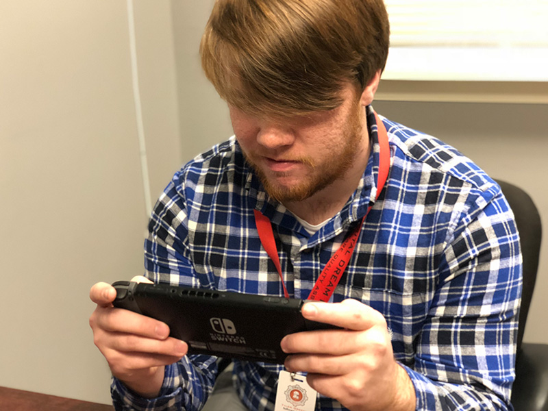 Tyler Greene interning at Digital Dream Forge